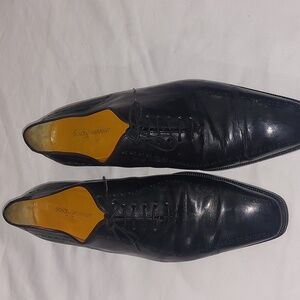 Dolce & Gabbana Black Leather Oxfords